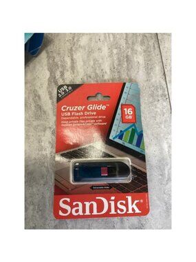 SanDisk Cruzer Glide 16GB USB 2.0/3.0 Flash Drive SDCZ60-064G-A46 NEW Sealed